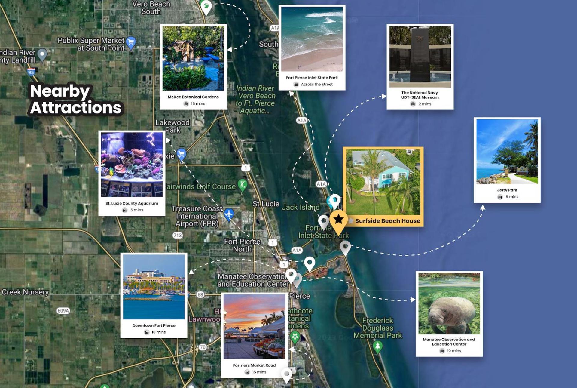 Hutchinson Island 2Br,2Ba - Private Beach Access Fort Pierce Luaran gambar