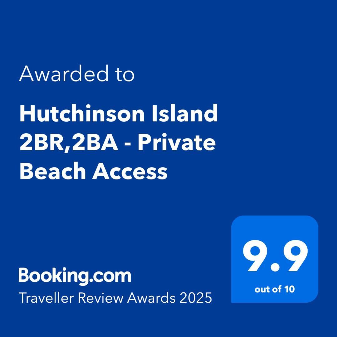 Hutchinson Island 2Br,2Ba - Private Beach Access Fort Pierce Luaran gambar
